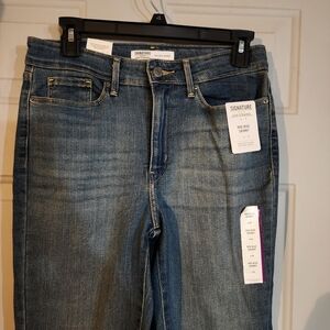Levi Strauss mid rise skinny jeans